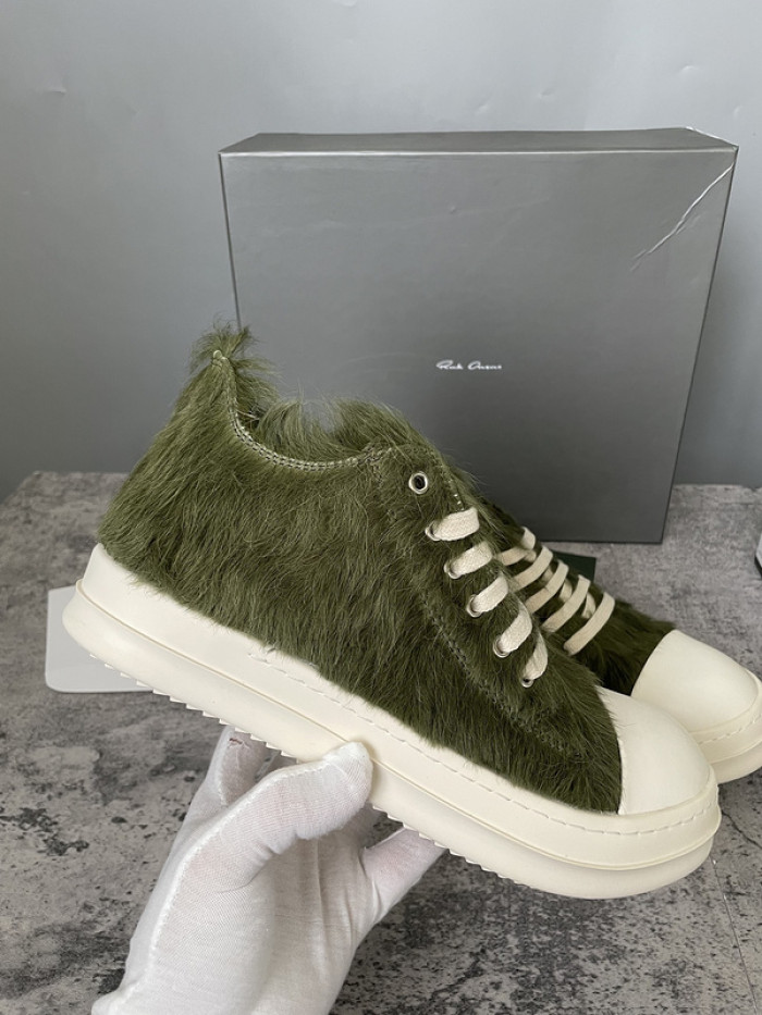 RICK OWENS SNEAKER (SUEDE)