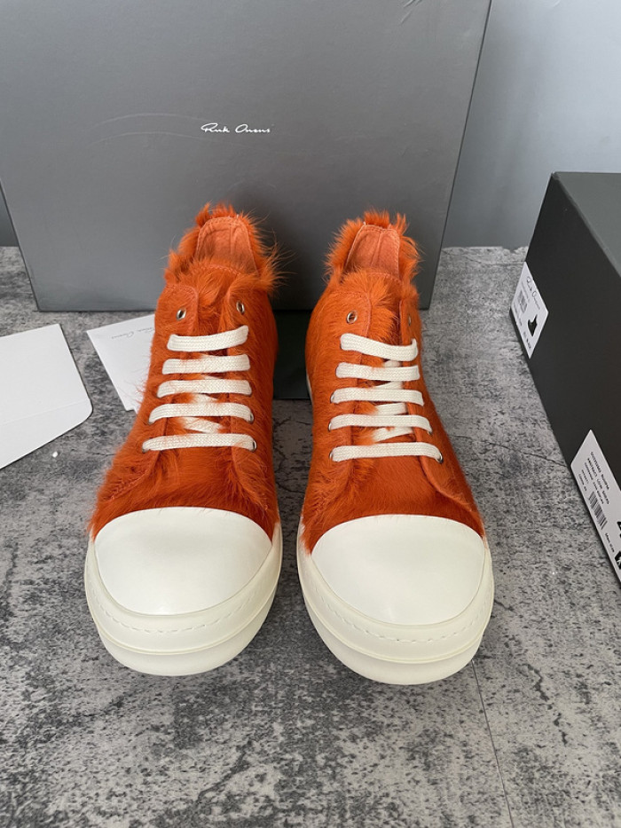 RICK OWENS SNEAKER (SUEDE)