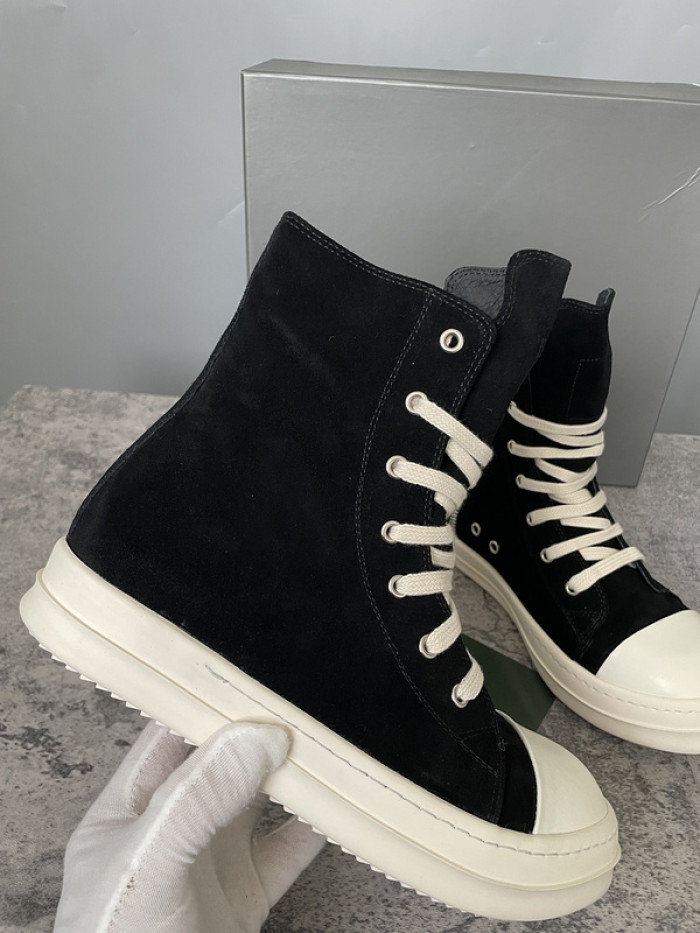 RICK OWENS SNEAKER (SUEDE)