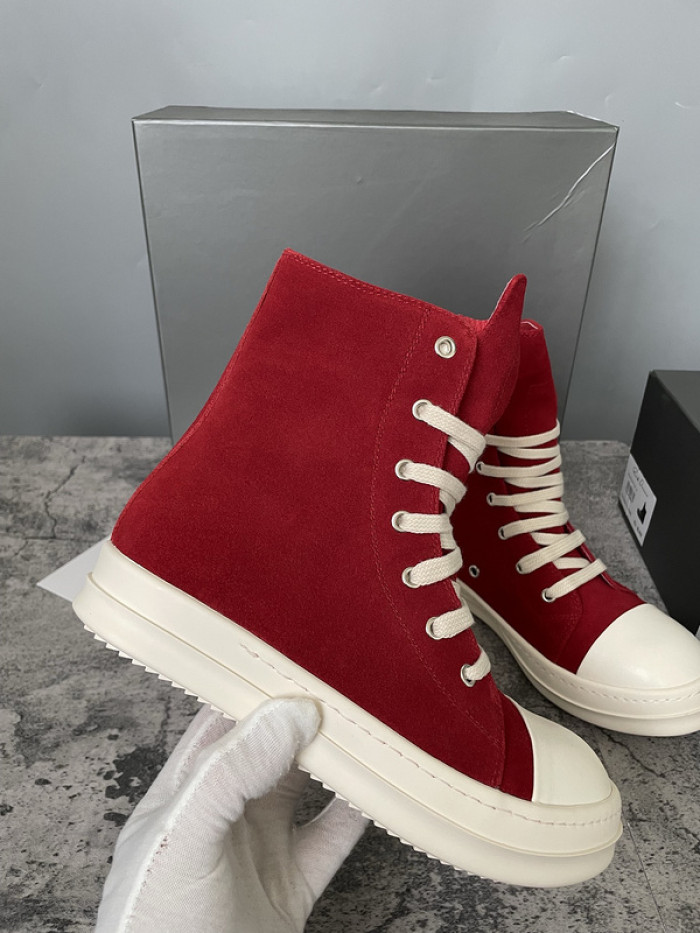RICK OWENS SNEAKER (SUEDE)