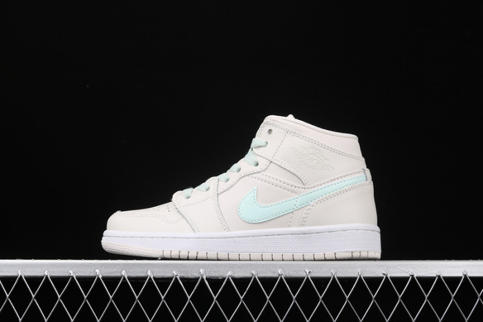 JORDAN 1 MID MULTI-COLOR SWOOSH PHANTOM (GS) 555112-035