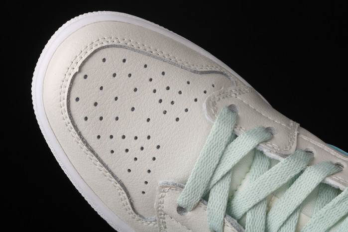 JORDAN 1 MID MULTI-COLOR SWOOSH PHANTOM (GS) 555112-035