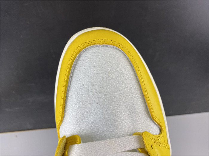 OW NIKE AIR JORDAN 1 UNC YELLOW AQ0818-149