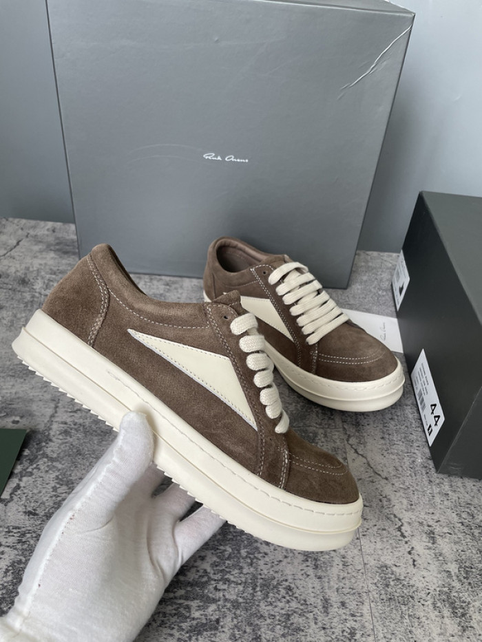 RICK OWENS SNEAKER (SUEDE)
