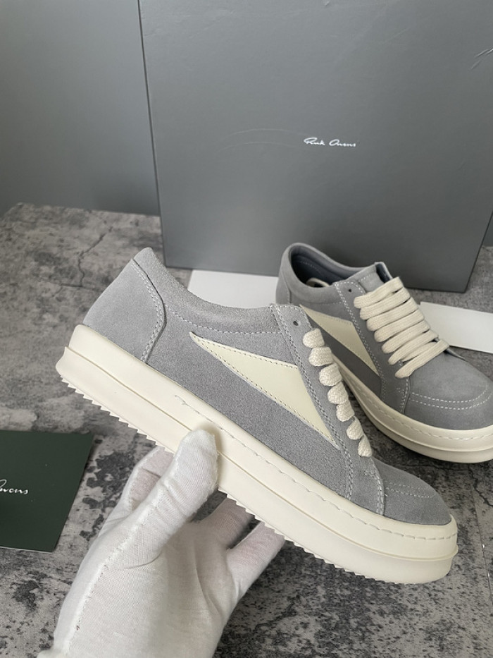 RICK OWENS SNEAKER (SUEDE)