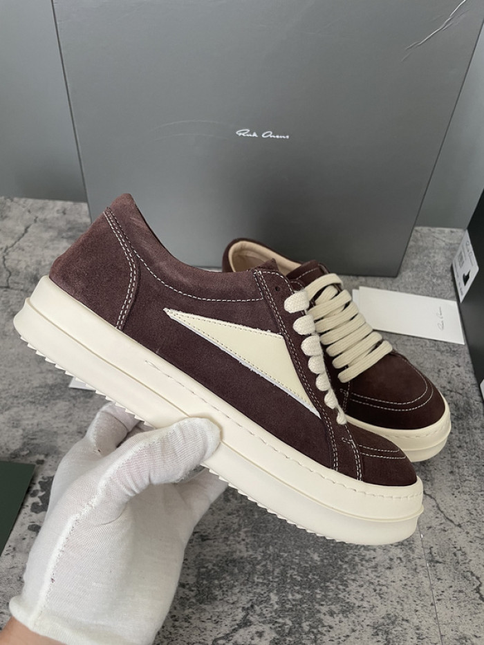 RICK OWENS SNEAKER (SUEDE)