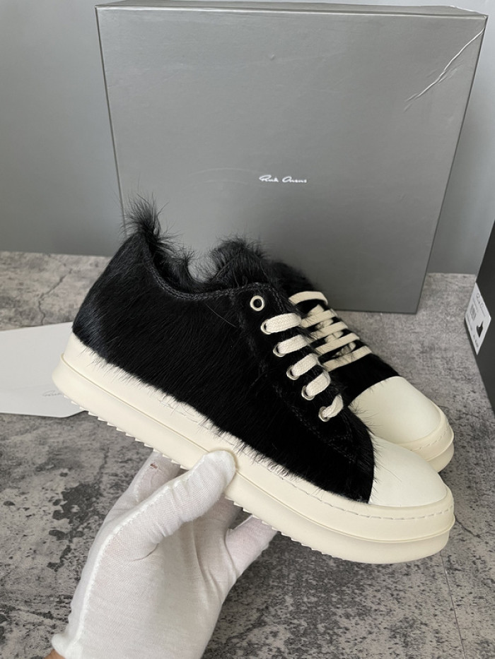 RICK OWENS SNEAKER (SUEDE)