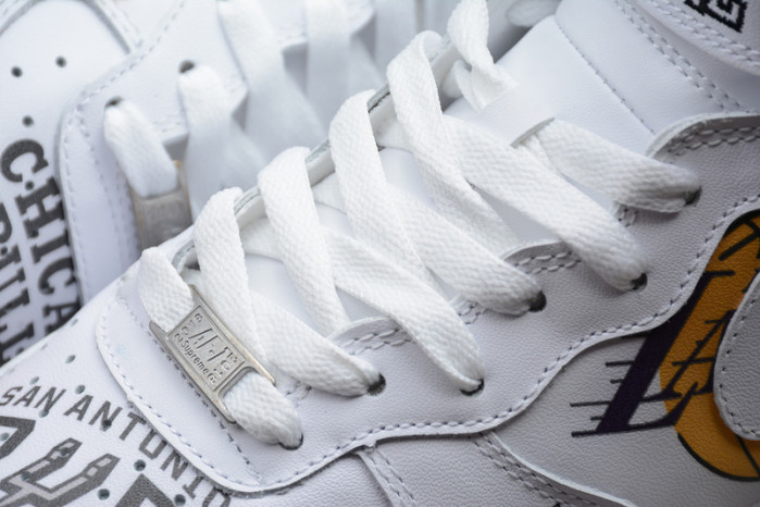 NIKE AIR FORCE 1 MID NBA WHITE AQ8017-100